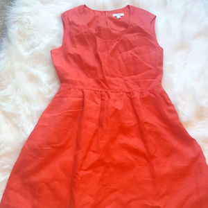 !EVERYTHING GOES! J Crew Orange Dress with Pockets